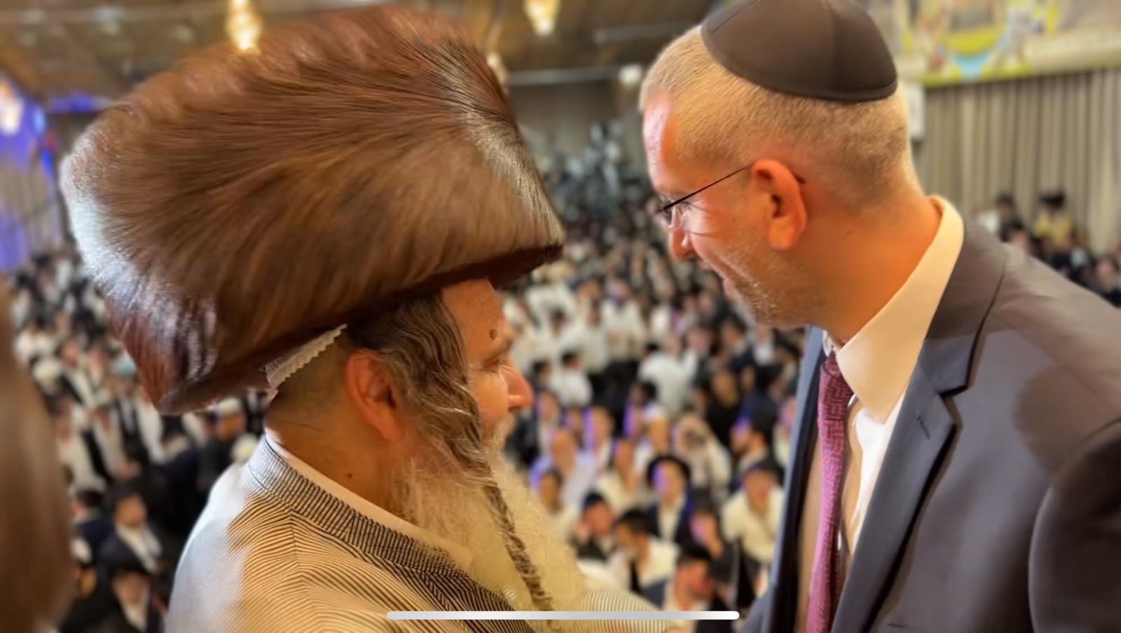 תיעוד משמחת בית השואבה של הרב שלום ארוש שליט