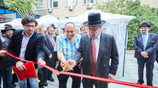 במעמד מרשים בהשתתפות רבנים ואישי ציבור מאירופה ומישראל: נחנך מקווה טהרה מפואר בעיר לוברצי ליד מוסקבה