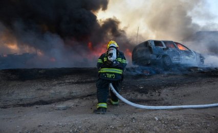17 דלקות הבוקר בעוטף עזה בנס לא היו נפגעים