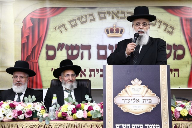 גלריה: מעמד סיום הש"ס בישיבת בית אליעזר