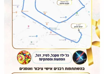 חריש אומרת כן לתורה : בל"ג בעומר יתקיים הכנסת ספר תורה בהשתתפות גדולי ישראל שיגיעו למעמד הגדול בעיר