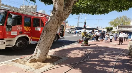 נס באשדוד : שריפה בבנין שלם ללא נפגעים נס באשדוד : שריפה בבנין שלם ללא נפגעים