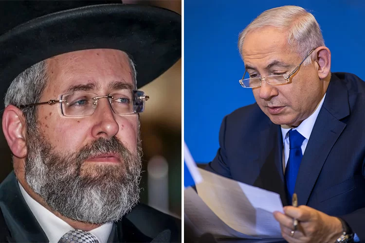 הרב הראשי לישראל הגר"ד לאו במכתב לראש הממשלה בנימין נתניהו הרב הראשי לישראל הגר"ד לאו במכתב לראש הממשלה בנימין נתניהו