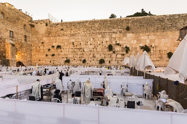 סליחות 2020 בצל הקורונה ברחבת הכותל המערבי