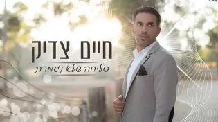 כשברקע כולם מבקשים סליחה, חיים צדיק מסביר למה