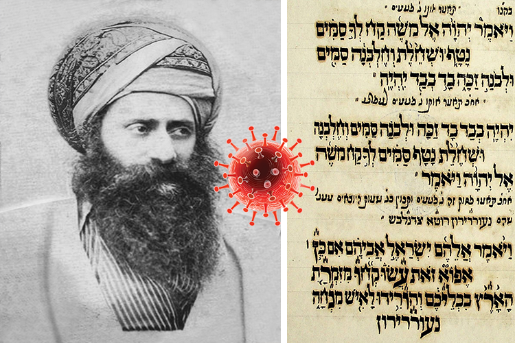 נדיר: תיקון לעצירת המגיפה מה’בן איש חי’