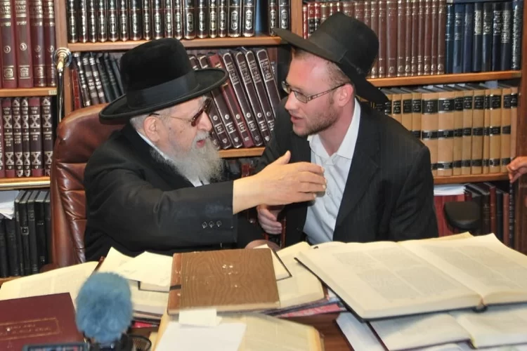 בקשתו המיוחדת והנדירה של מרן הרב עובדיה יוסף זצ"ל