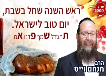 יום טוב של ראש השנה שחל בשבת: "סגולות וישועות"