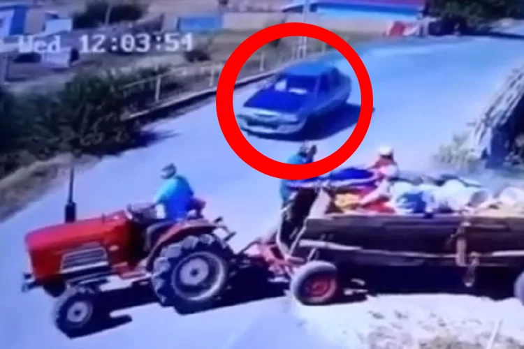 לאחר תאונה קטלנית הנהג נעמד על רגליו