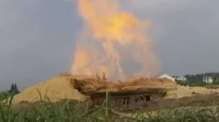 תושבי שנחאי נדהמו: מים עולים באש