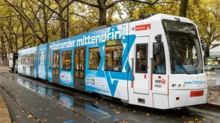 ימות המשיח: רכבת עם מגן דוד בגרמניה