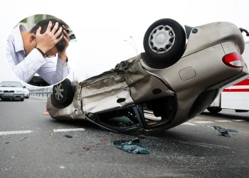 חתן וכלה ניצלו בנס בזכות סליחה: הרכב התהפך ועפנו מהחלון