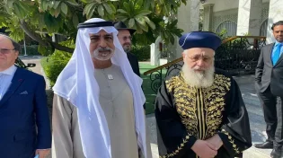 הראשון לציון בביקור היסטורי באבו דאבי: השייח&rsquo;: "אנחנו מעריכים שבאת"
