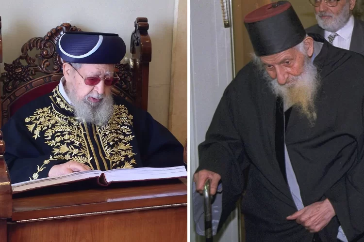 לראשונה - תיעוד "חדש": בו צולמו הרב כדורי והרב עובדיה יוסף