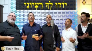 לקראת ולכבוד הילולת סידנא בבא סאלי - &rsquo;&rsquo;יודו לך רעיוני&rsquo;&rsquo;