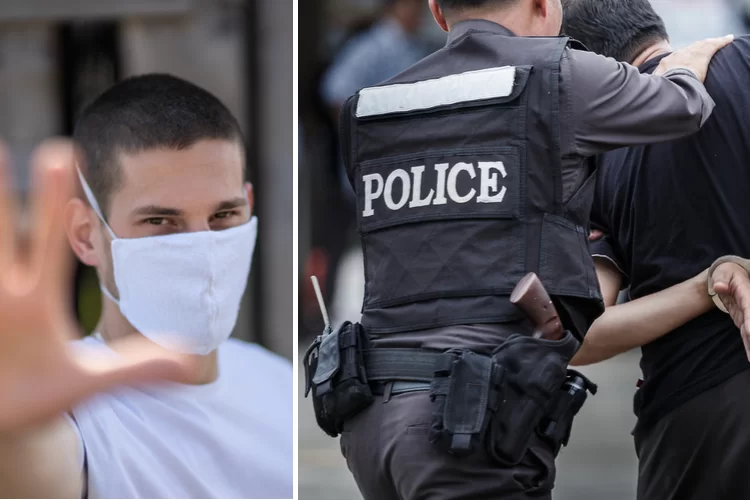 לא ניתן להסביר: השוטר זיהה כ- 2,100 חשודים שעטו מסכות 