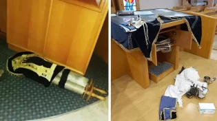 זעזוע: שני ספרי תורה הושלכו לארץ בפריצה לבית הכנסת בפתח תקווה