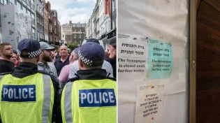 בעיצומה של השבת: השוטרים תלו מודעות בבתי הכנסת בעיר אלעד