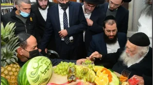 צפו: רמי לוי התברך אצל מרן הרב קנייבסקי והבטיח לשמור את השבת