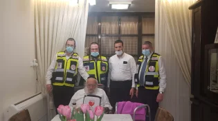 נס ההצלה: שלושה שבועות לאחר ההחייאה - ר’ מוישה סגר מעגל עם המתנדבים