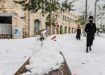 רשמי; נערכים בירושלים ל-10 ס"מ של שלג שייערמו