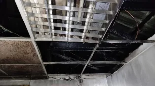 מתסכל: מבנה של עמותה לנזקקים עלה באש