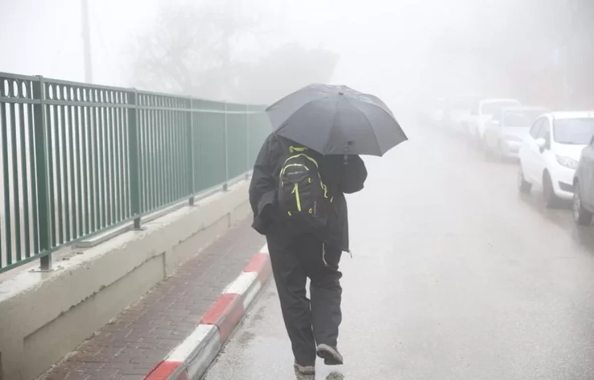 מהפך במזג האוויר: גשם ורוחות | התחזית