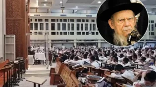 למתחסנים ומחלימים בלבד: הרב אדלשטיין יצא לחזק את הישיבות