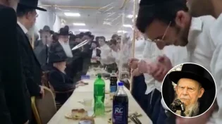 "ריקודים סוערים": כך בחורי הישיבה בפ"ת קיבלו את פניו של הרב אדלשטיין