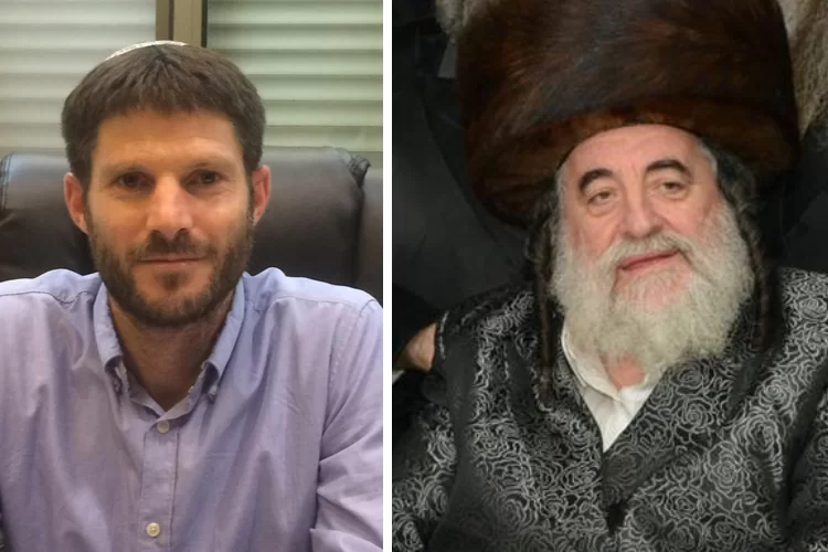 האדמו"ר מויז’ניץ נגד ההצבעה לסמוטריץ ובן גביר: "מתיימרים לייצג את החרדים, למחצה לשליש ולרביע"