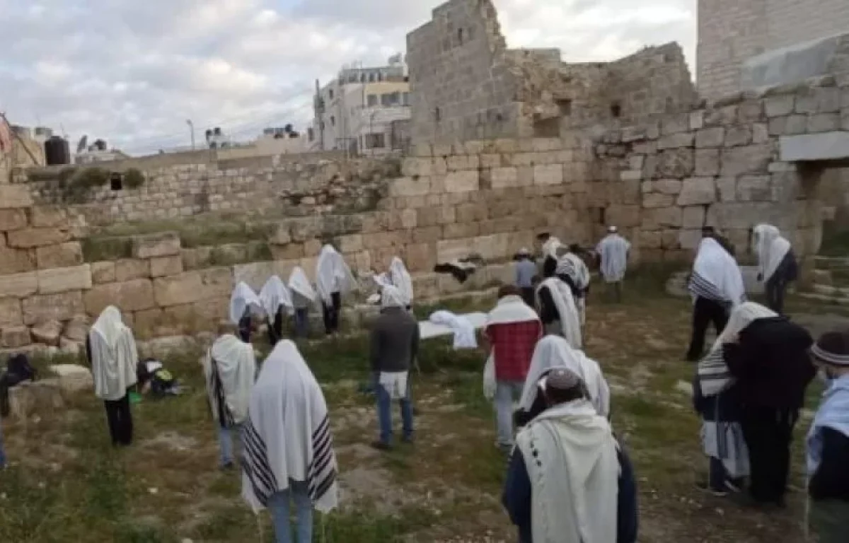 כך בוצעה ברכת כהנים בעיר הכוהנים הקדמונית