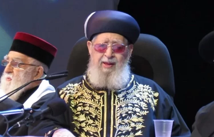מרן הגר"ע יוסף זצ"ל כמו שלא שמעתם על המצב בארץ בזמן השואה