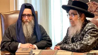 האדמו"ר רבי יאשיהו פינטו והאדמו"ר מסאטמר במפגש מרתק