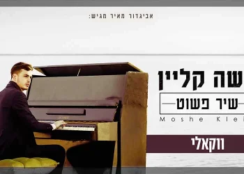 משה קליין בגרסה ווקאלית ללהיט – שיר פשוט