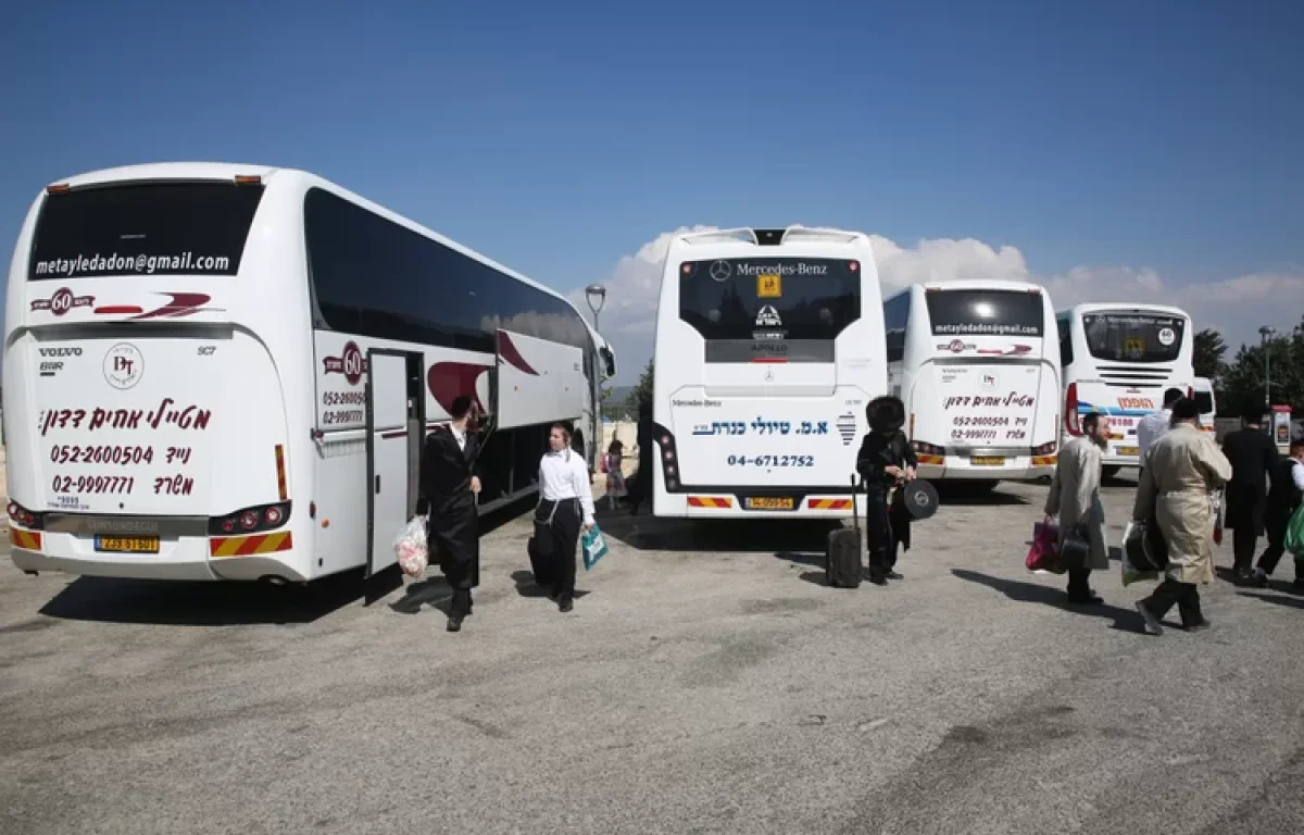 כך תבוצע הסעת מאות אלפי חוגגים להילולת הרשב"י במירון