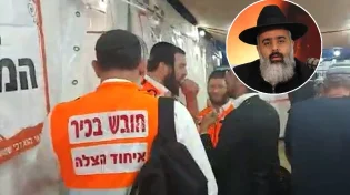 אבא תרחם! הרב אילן גוזל התפרץ בבכי קורע לב בשידור על הרוגי האסון במירון