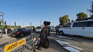 הרבי מקרלין במתקפה נגד פגיעה בשוטרים: "איך אפשר לפגוע ביהודי אחר, מי נותן הצדקה?"