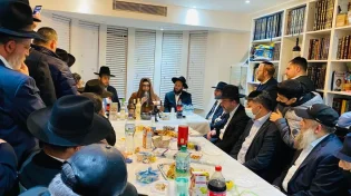 התרגשות בלונדון עם פתיחת ביקורו של האדמו"ר רבי יאשיהו פינטו | גלריית תמונות
