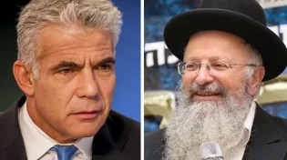 הגאון רבי שמואל אליהו במתקפה: "החתימה שלכם היום עם לפיד היא גם החתימה על הסוף הפוליטי שלכם"