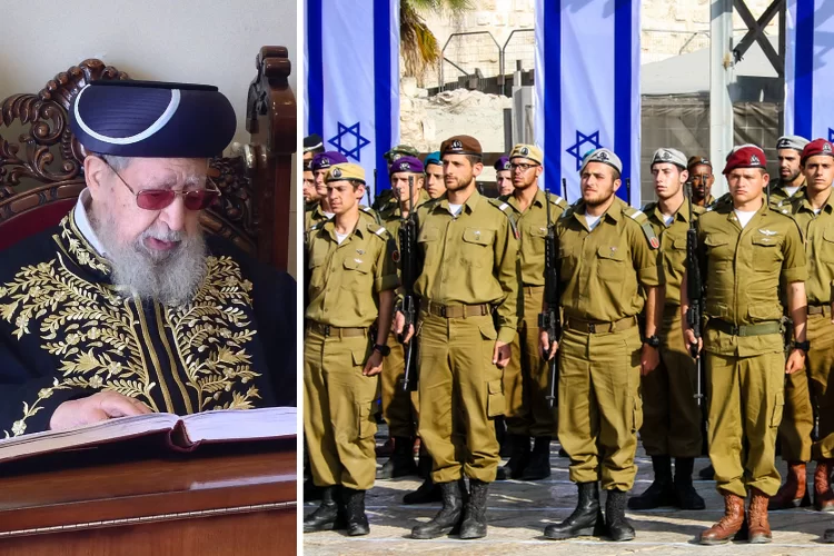 מרן הרב עובדיה זצ"ל בפנייה אל חיילי צה"ל