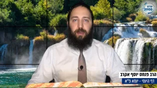 דף יומי: הדף היומי לצפייה - יומא פ"א - כ"א תמוז: הרב אקרב