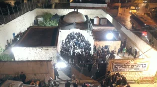 אלפים בקבר יוסף - יחד עם בני משפחתו של מדחת יוסוף