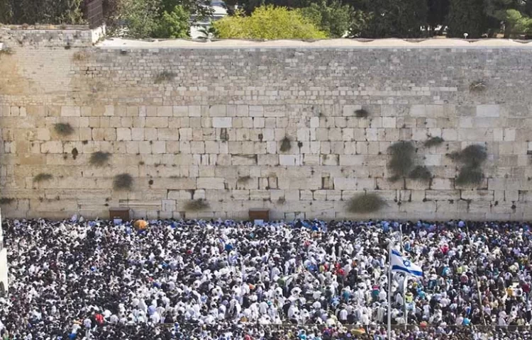 עצרת התפילה הגדולה בכותל