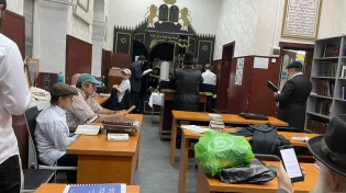 בסודיות גמורה: מעמד סליחות מרגש בקהילה היהודית במולדובה
