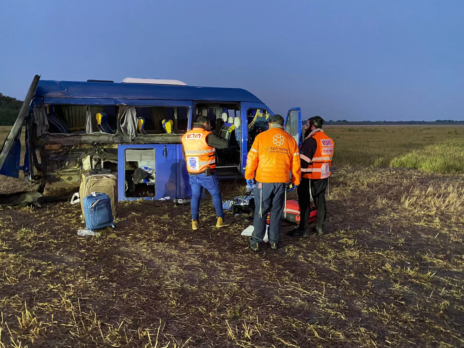 טרגדיה: הרב אברהם לוי נהרג בתאונה בסמוך לעיר אומן