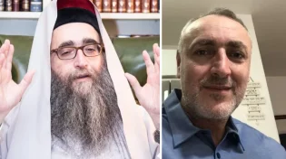 המפגש בין יוצר הסדרה שנות ה-80 לאדמו"ר הרב פינטו