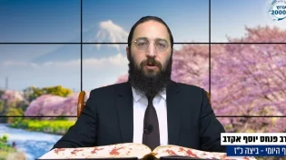 דף יומי: הדף היומי לצפייה - ביצה כ"ז - כ"א תשרי: הרב אקרב