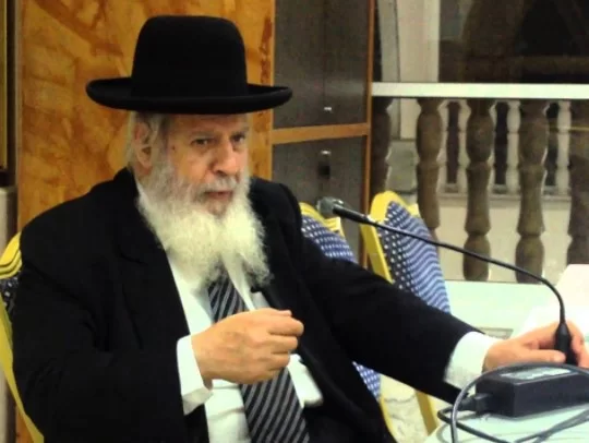 ברוך דיין האמת: הלך לעולמו רבה של גבעת שמואל הגר"א אלבז זצ"ל