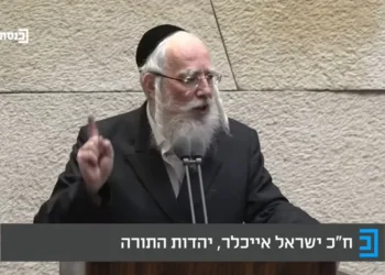 ח"כ אייכלר: "בטקס האזכרה לרבין נשמעו דברי שטנה נגד עם ה’" 