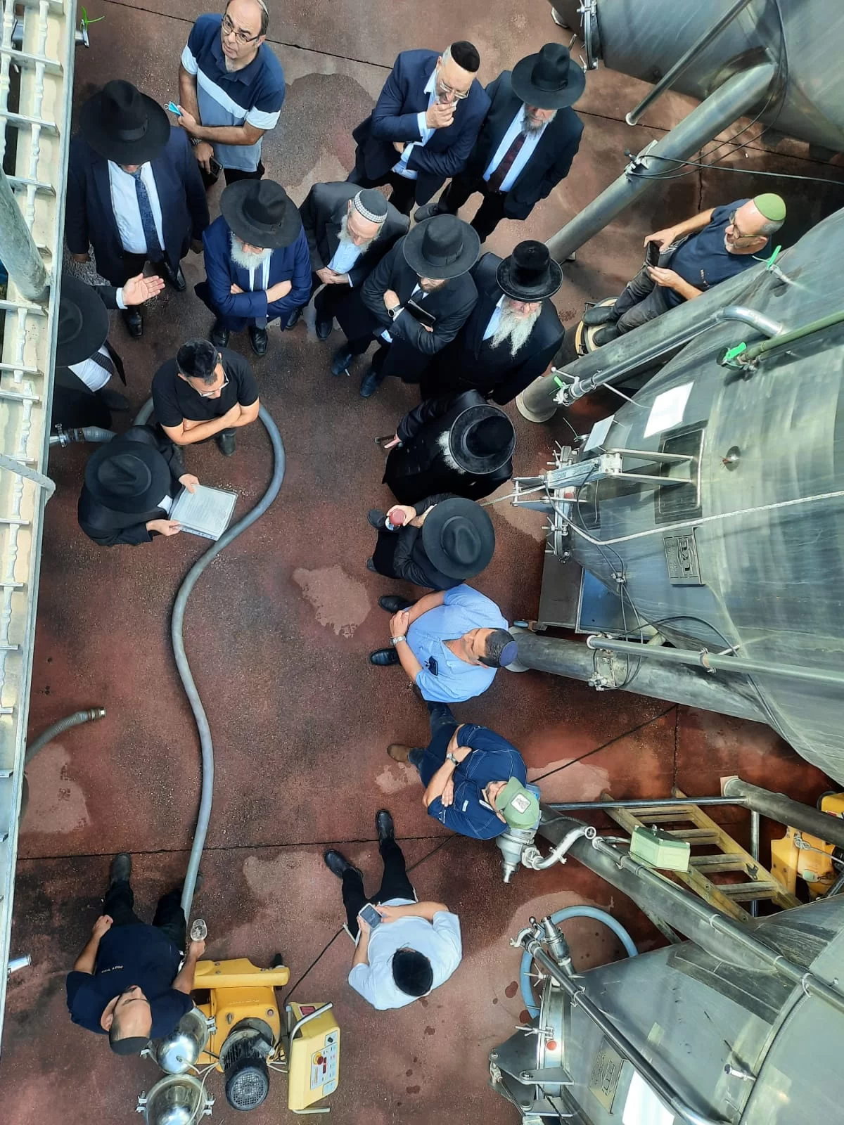 יקבי רקנאטי: התקיים מעמד הפרשת תרומות ומעשרות